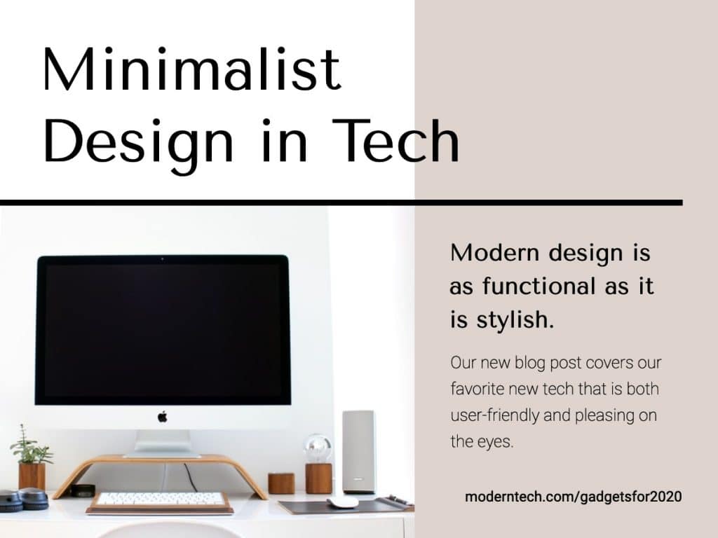 Minimal design banner trend