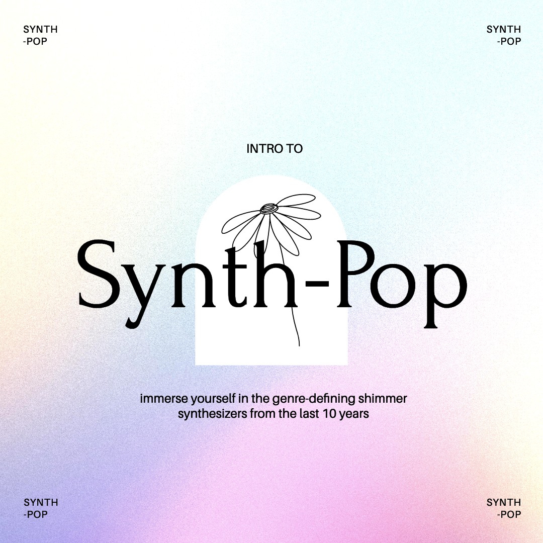 spotify playlist cover synth pop example