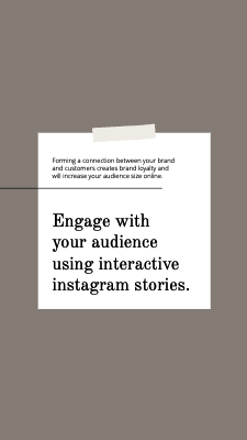 Instagram Story template